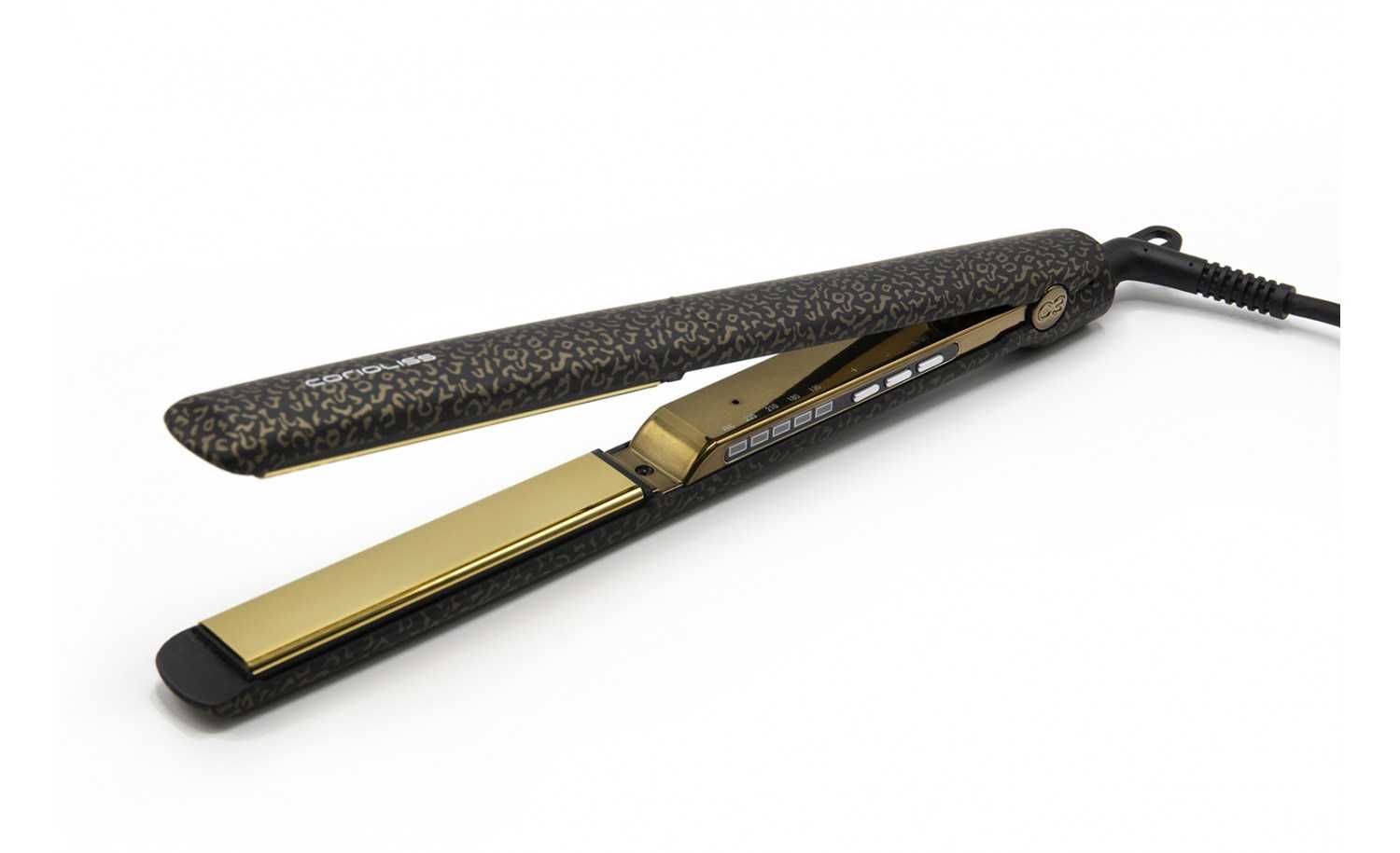 PLANCHA DE PELO CORIOLISS C3 GOLD LEOPARD SOFT TOUCH