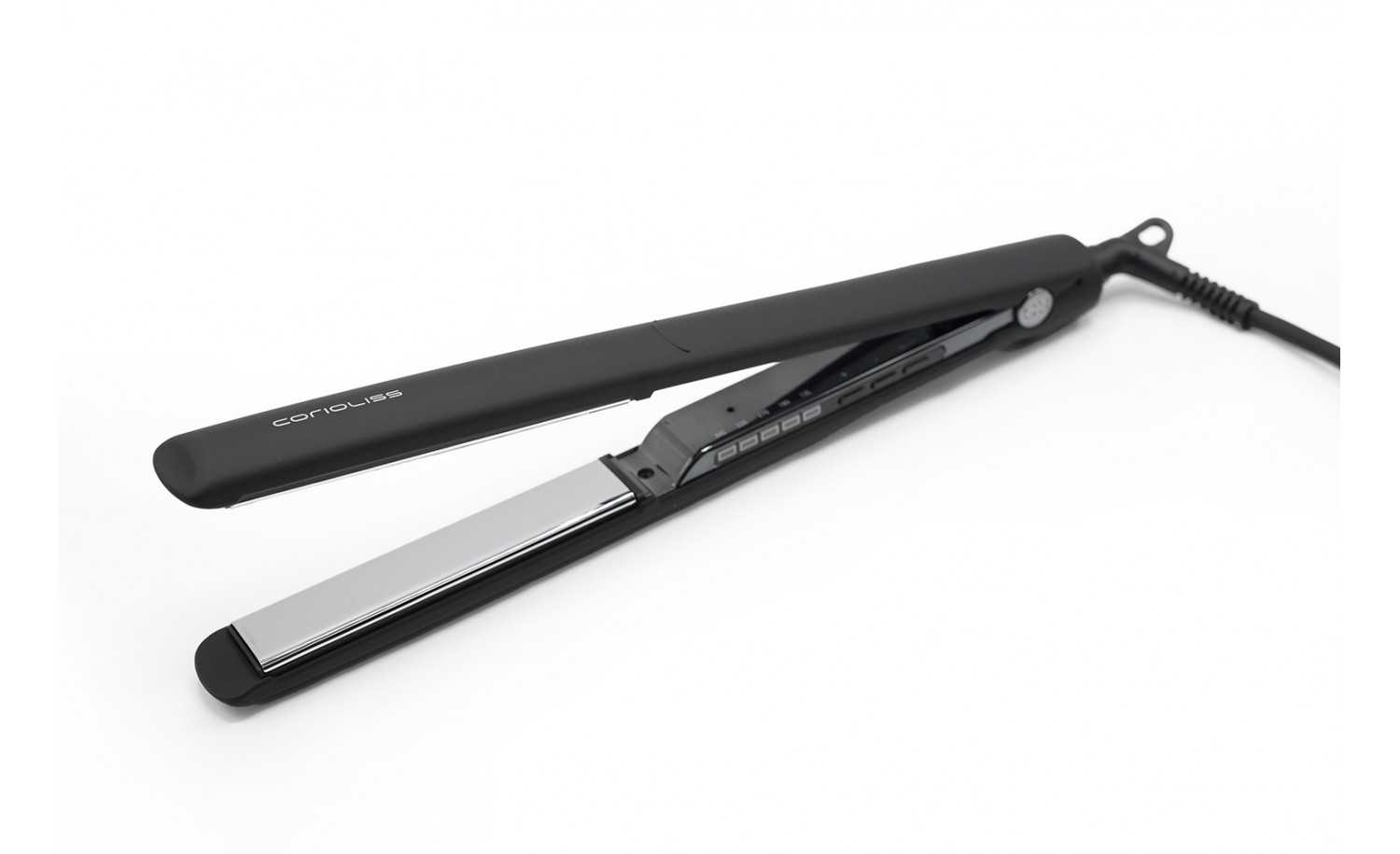 PLANCHA DE PELO CORIOLISS C3 BLACK SOFT TOUCH CHROME