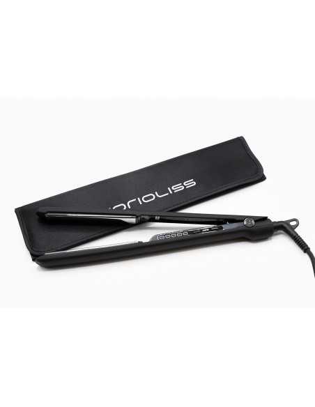 PLANCHA DE PELO CORIOLISS C3 BLACK SOFT TOUCH CHROME