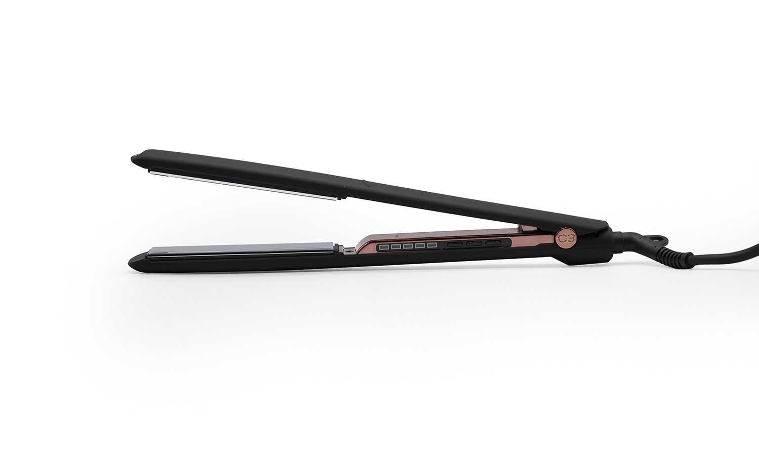 PLANCHA DE PELO CORIOLISS C3 BLACK SOFT TOUCH COPPER 2