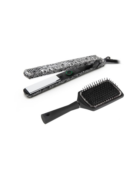 C-STYLE SILVER PAISLEY SOFT TOUCH + PADDLE