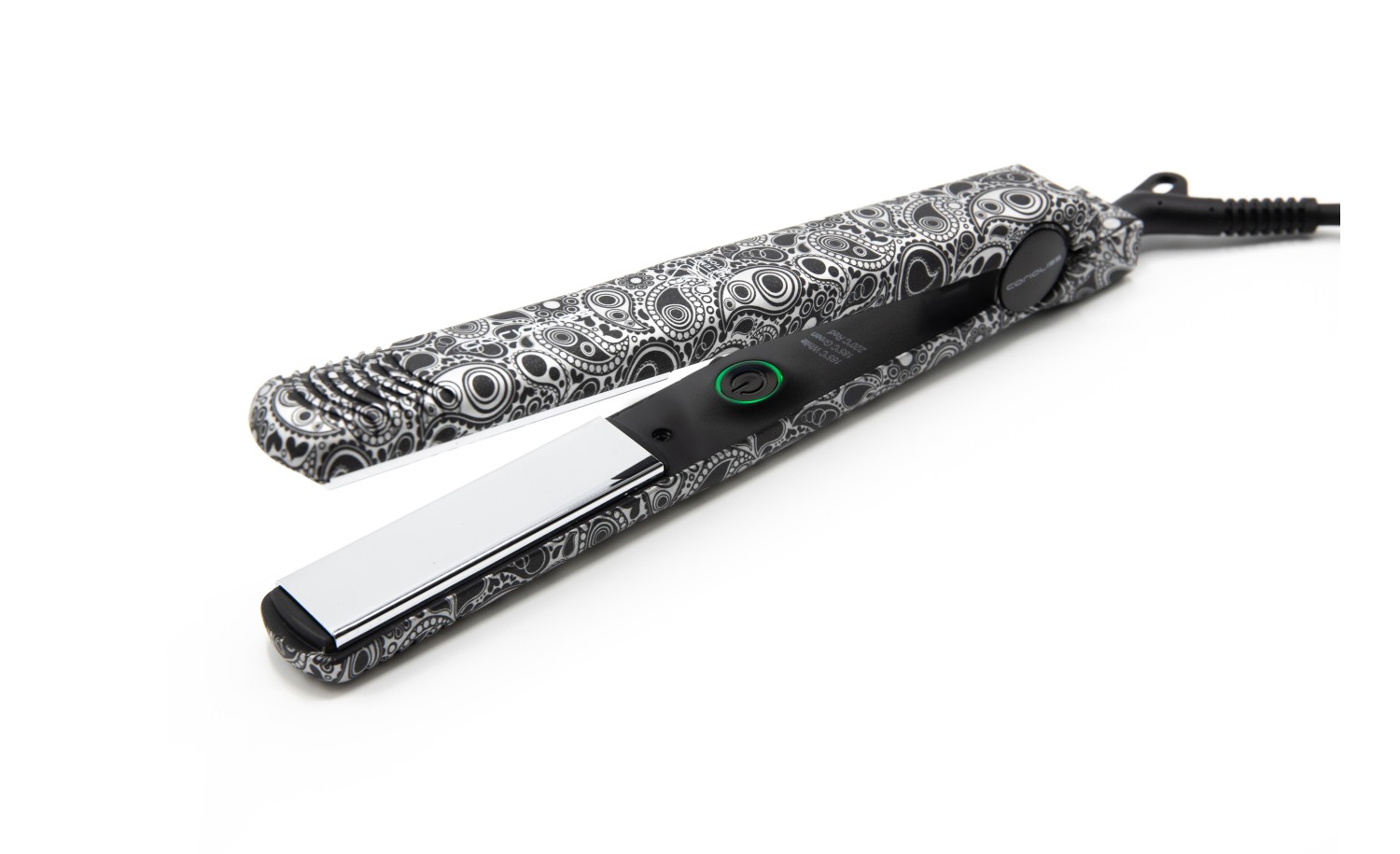 C-STYLE SILVER PAISLEY SOFT TOUCH + PADDLE 2