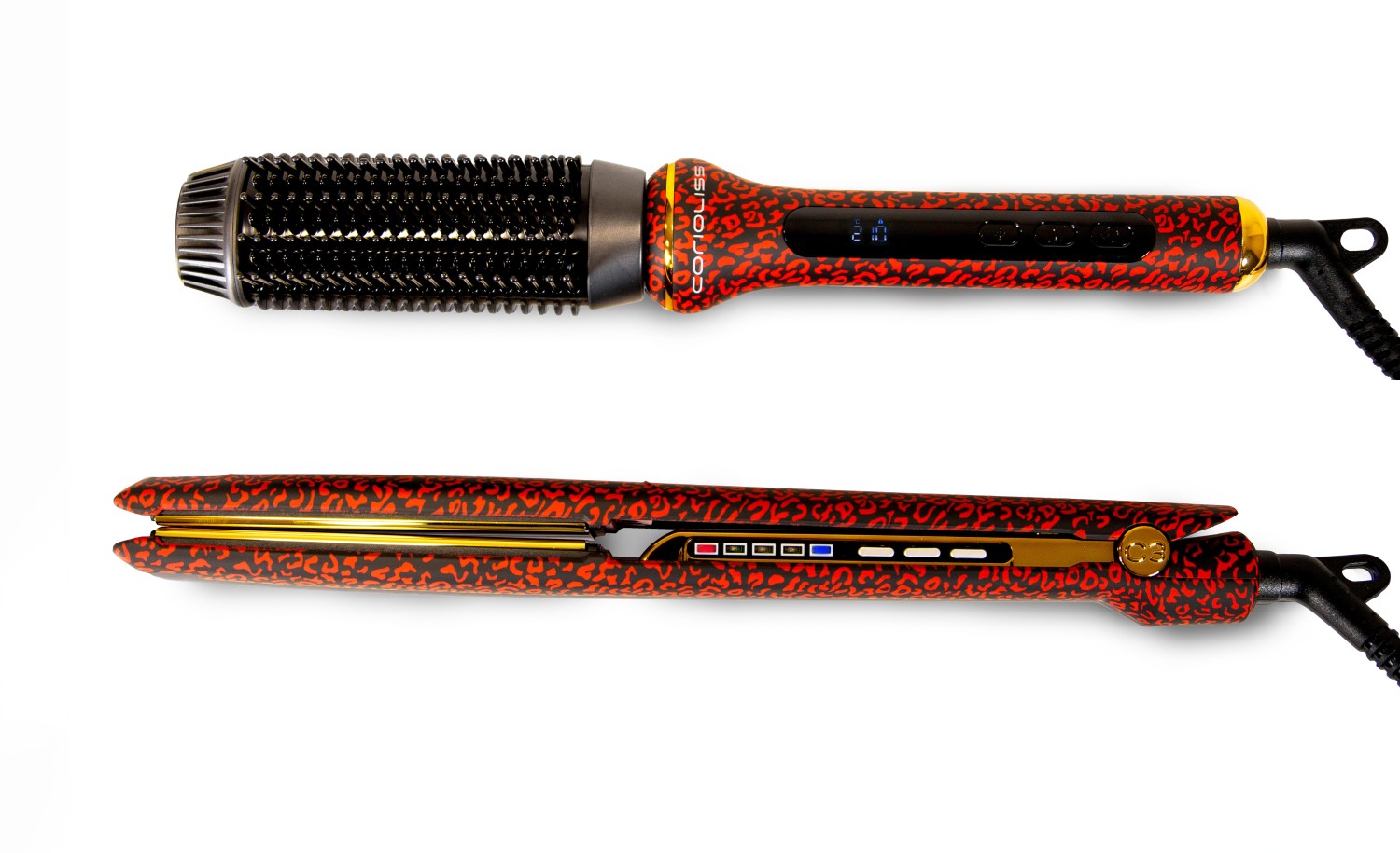 C3 RED LEOPARD + HOT BRUSH