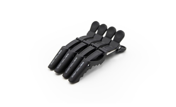 PINZAS CORIOLISS CROC HAIR CLIPS PROFESIONAL BLACK