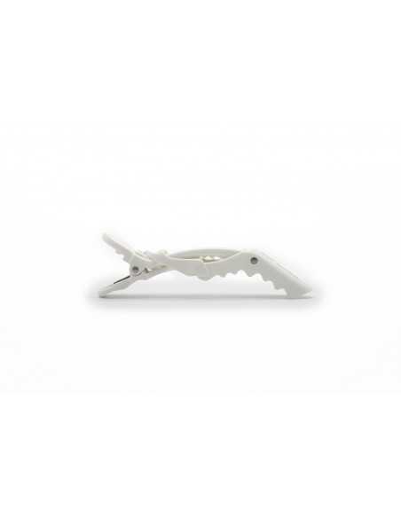 PINZAS CORIOLISS CROC HAIR CLIPS PROFESIONAL WHITE